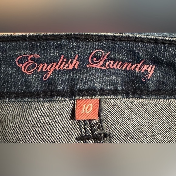 English Laundry Skinny Blue Jeans - Size 10 - Picture 3 of 4